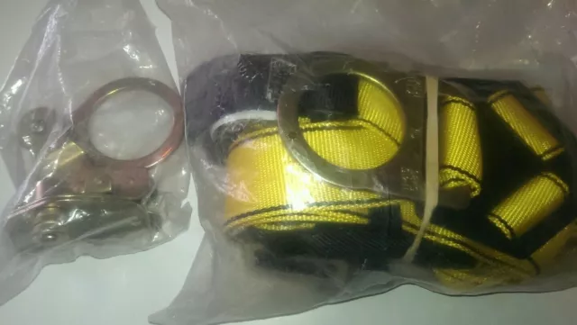 MSA Workman Harness Standard Size Qwik-Fit 3-D-rings Vest,2SD,QFLS w/Rope Grab