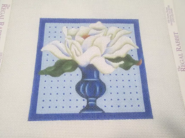 Magnolias-Melissa Shirley-Handpainted Needlepoint Canvas