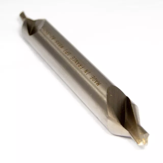 SPI 82-352-6 Long Double End Center Drill #8 x 6" 60° HSS