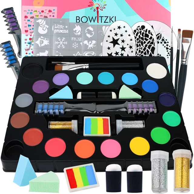 PROFESSIONAL BOWITZKI FACE Paint Kit Face Painting Kits for kids Party