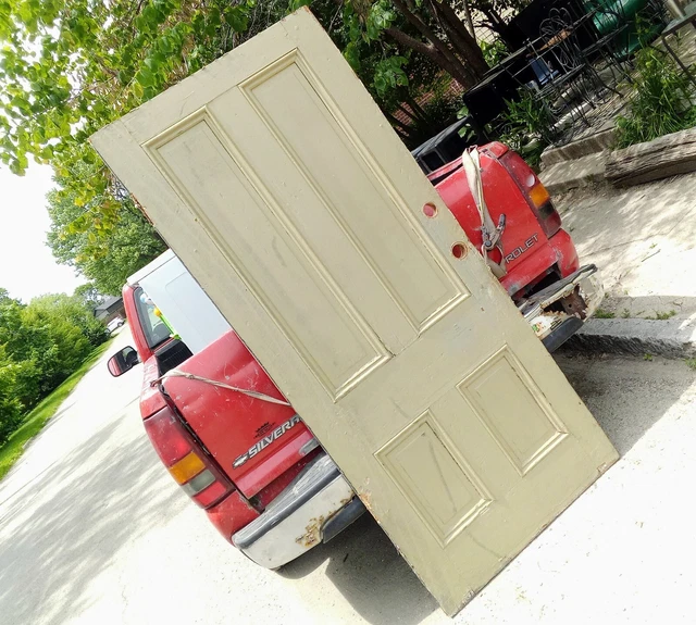 Antique Wood Door - 36 x 81 inches