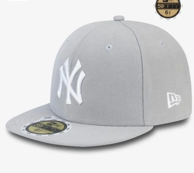 New Era Kids MLB 59 Fifty  New York Yankees Fitted Cap Hat 4-6 yrs Child 53cm