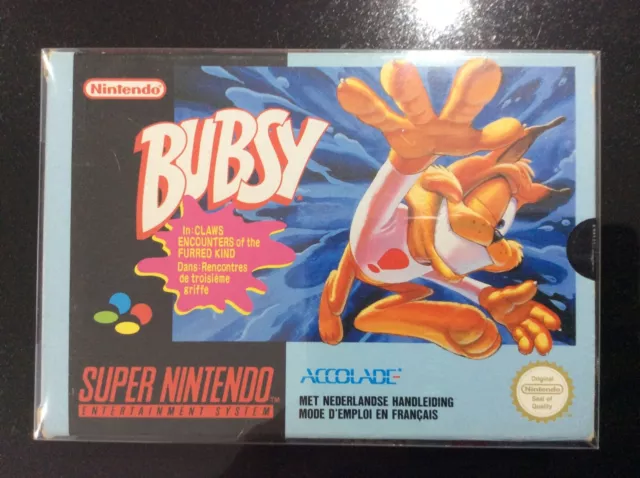 Bubsy Super Nintendo Snes Fah Complet