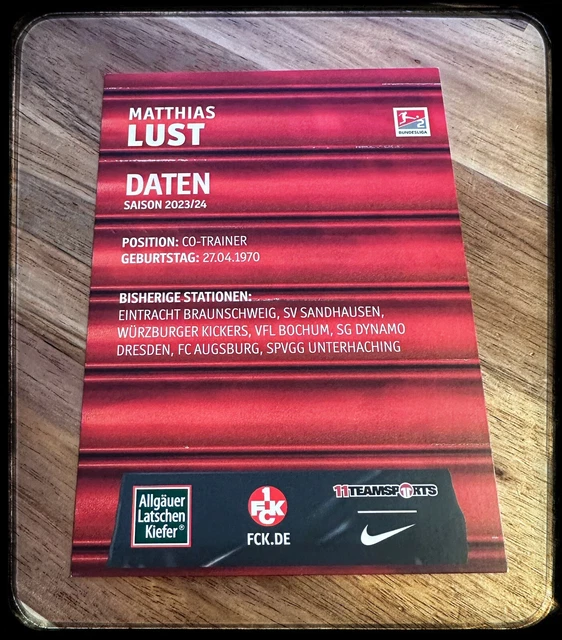 Wilfried Leydecker Autogrammkarte 1 FC Kaiserslautern 1964 Original Si+ A 220097