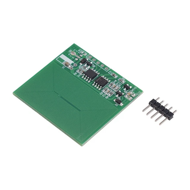 RFID 125KHZ ID Card Reader Embedded Module Circuit Board UART Built-in ...