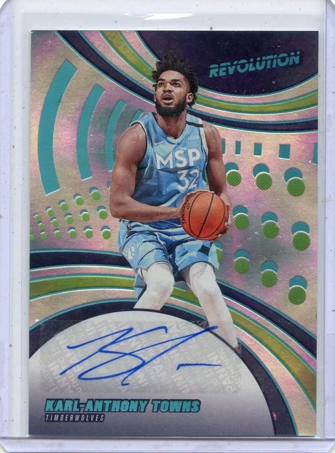2020-21 Revolution #Ag-Kat Karl-Anthony Towns Autograph "Infinite" #19/25 053023