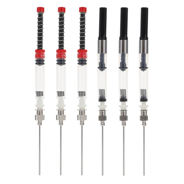 6 pz accessori per penne d'inchiostro convertitore penna stilografica siringa strumento