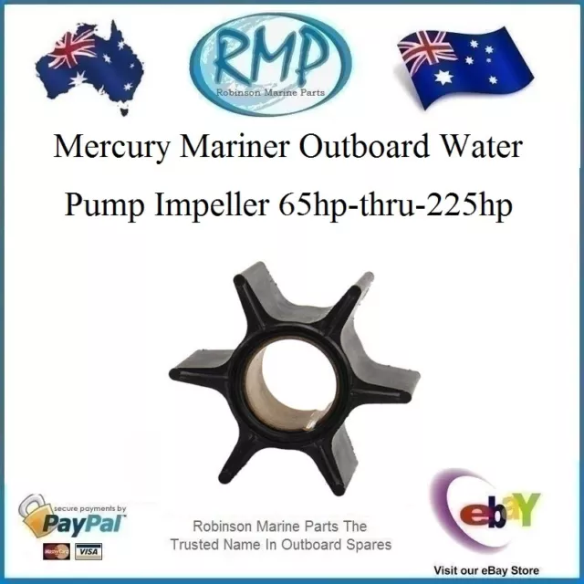 A Brand Mercury Mariner Water Pump Impeller 65hp-thru-225hp # R 47-89984