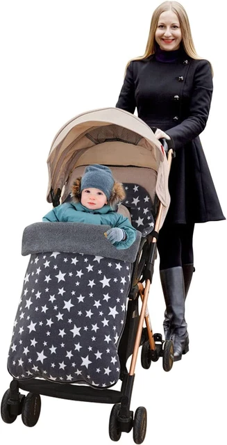 MOXTOYU Extra Thick Universal Baby Footmuff for Pushchair, Super Warm Cosy Toes