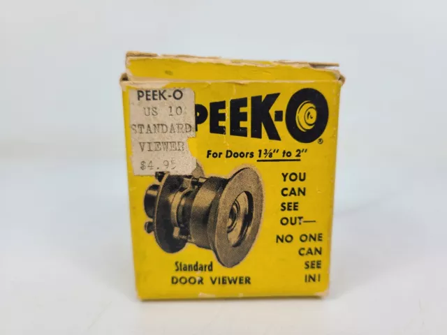 Visor de puerta estándar Peek-O vintage