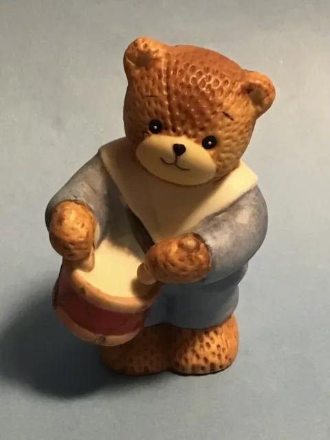 Vintage Lucy and Me Little Drummer Boy Playing Drum Figurine 1987 ENESCO RIGG 🥁