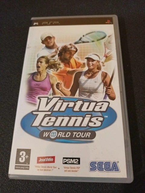PSP Playstation Portable PAL virtua Tennis world tour
