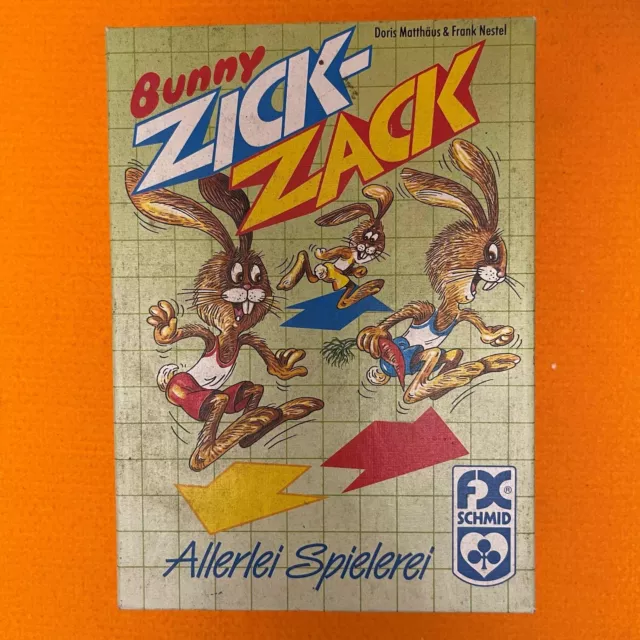 Bunny Zick-Zack - F.X.Schmid - Taktikspiel für 2-6 Spieler*innen ab 10 Jahren