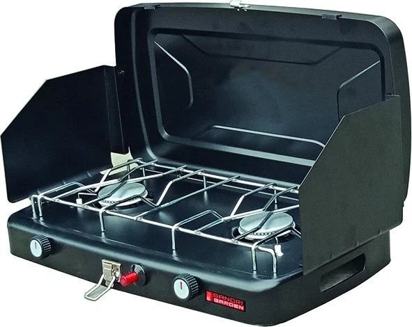 Petit Fourneau De Camping A Gaz Butane Papillon Cuisine Complet Porte