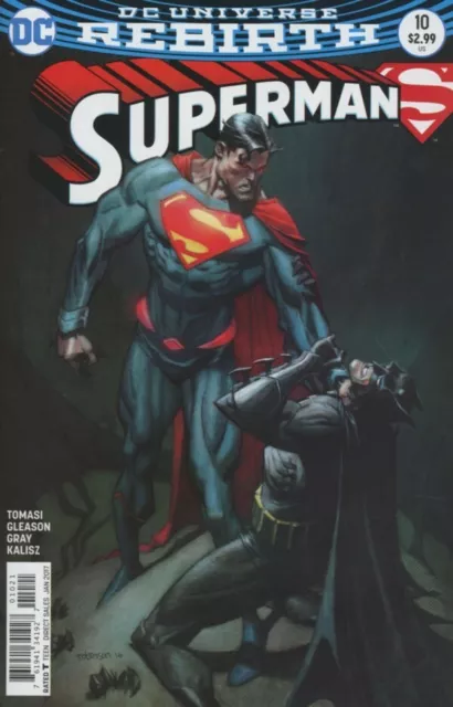 Superman #10 Rebirth Variant (2016) Vf/Nm Dc