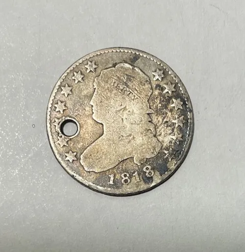 U.S. - 1818 Capped Bust Quarter - Scarce