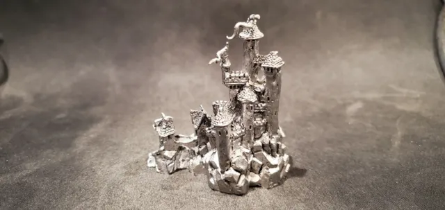 O'Hare pewter castle : 2-1/2" tall