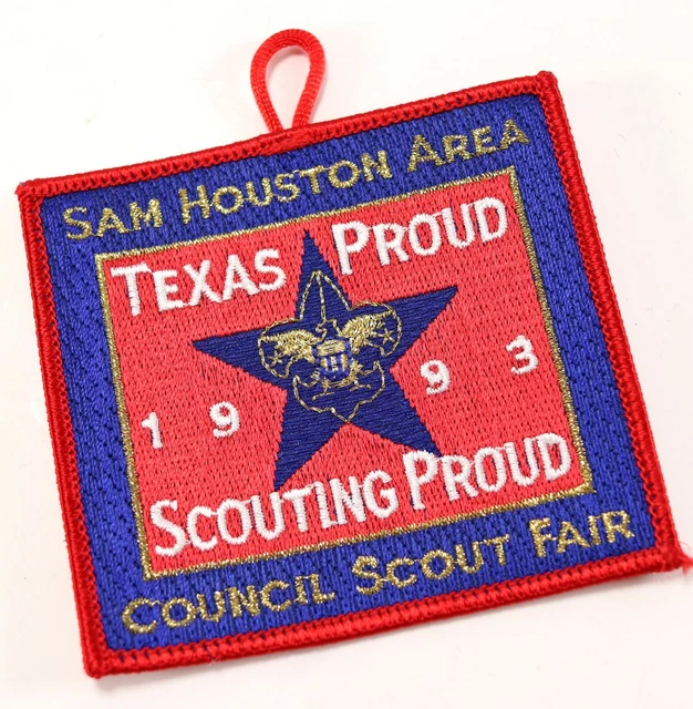 VINTAGE 1993 SAM Houston Council Scout Fair Boy Scouts America BSA Camp