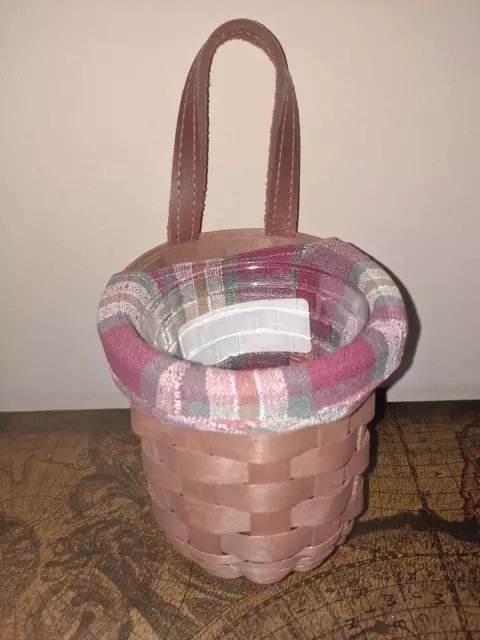 Longaberger Rich XSmall Extra Small Gatehouse basket set MINT RARE FREE SHIPPING