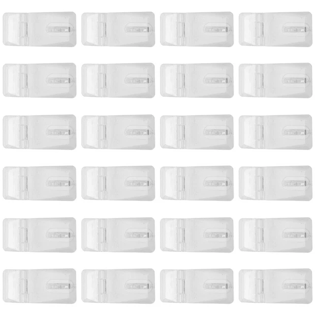 12 Sets Boîte À Bijoux Serrure Transparente Charnière D'armoire Valise