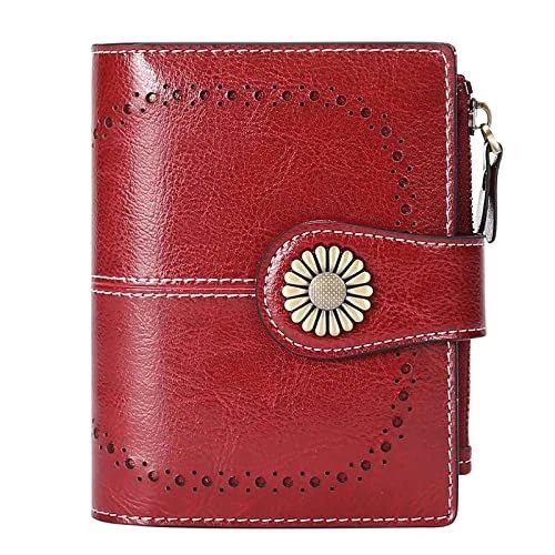 Porte Carte Bancaire Femme Portefeuille Irf Grande CapacitÃ© SENDEFN Porte-Monnaie Femmes En Cuir - Grande Capacité, RFID Blocage Et Porte Chequiers Integre Nuisette Femme Porte Carte Cuir Femme