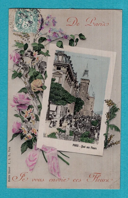 CPA de TOURCOING - Le vous envoie ces Fleurs (188373