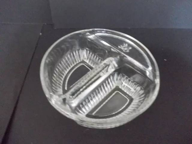 Tolles Altes Salz und Pfeffer Fässchen Art Deco rund Klarglas Pressglas