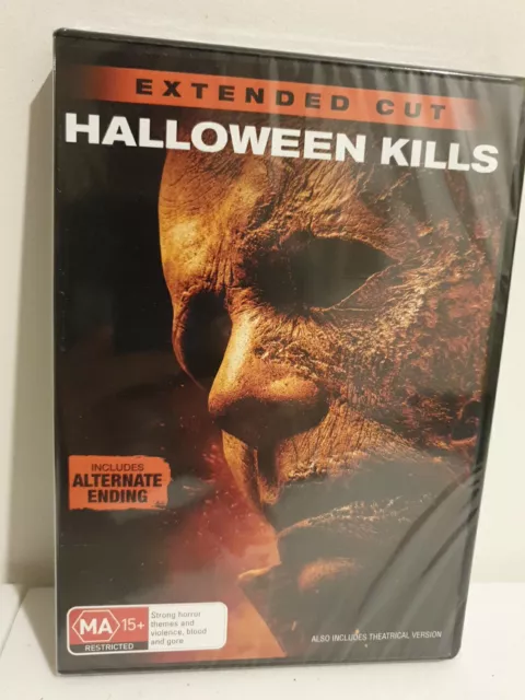 Halloween Kills (DVD, 2021) Extended Cut Pal Region 4 New Sealed