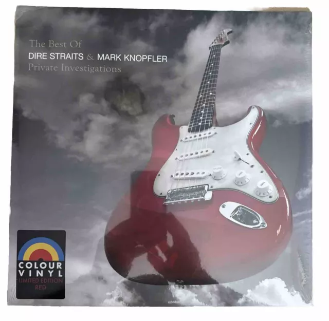 Best Of Dire Straits Mark Knopfler Private Investigations Red Ltd Edition Vinyl