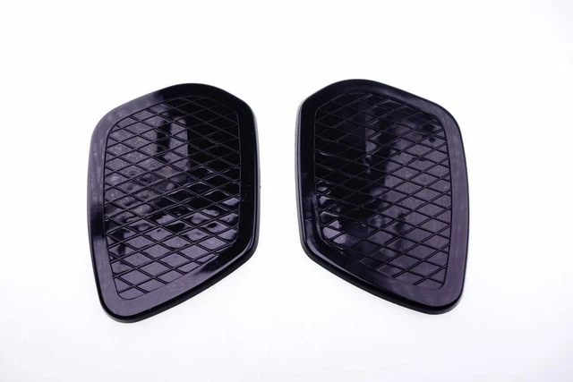 Kniekissen Set Für MZ TS250 Tank - Schwarz, Rechts & Links Für Motorrad Schutz