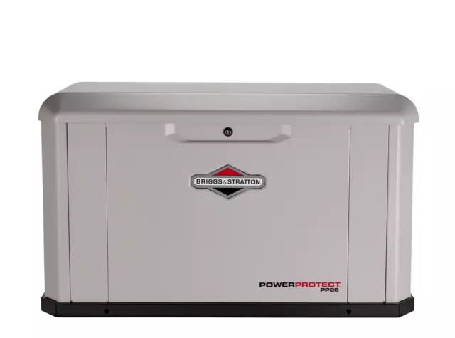 Briggs & Stratton 26KW Home Standby Generator w/200 Amp Transfer Switch