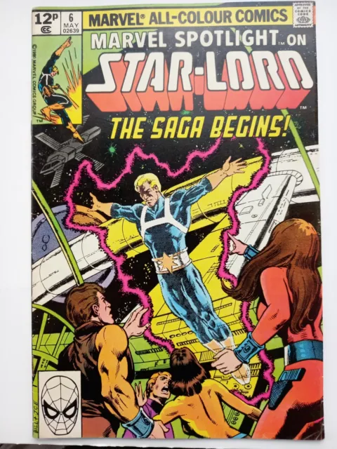 MARVEL SPOTLIGHT Vol 2 #6 Origin/1st Comic App. Star-Lord Marvel 1980 FN/VFN