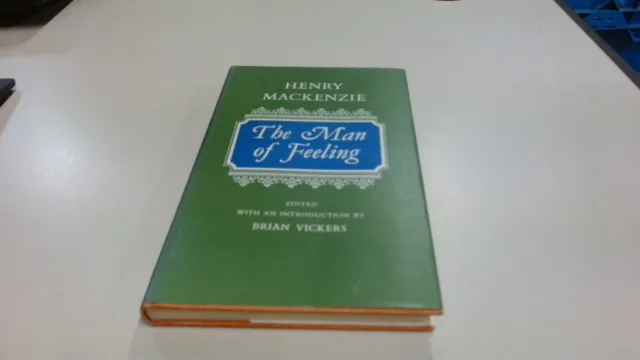 The Man Of Feeling, Henry Mackenzie, Oxford University Press, 196