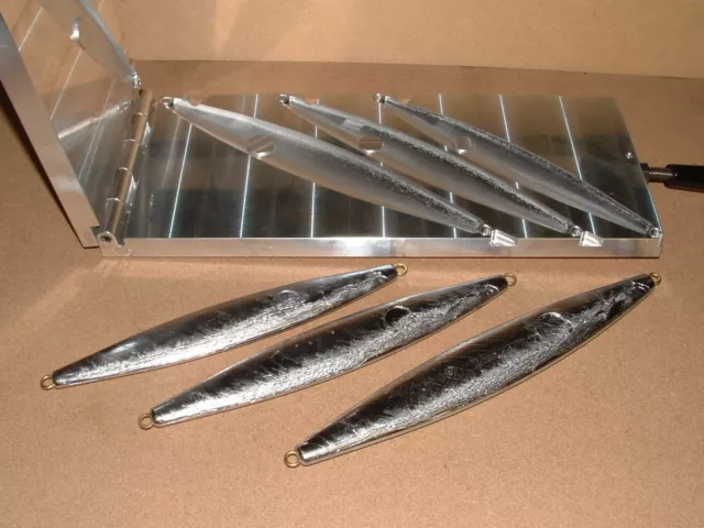 Saltwater Fish Jig mold 10,12,14,16oz CNC Aluminum
