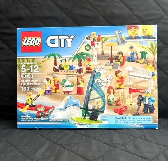 LEGO CITY People Pack Fun at the beach 60153 New Sealed Retired Set