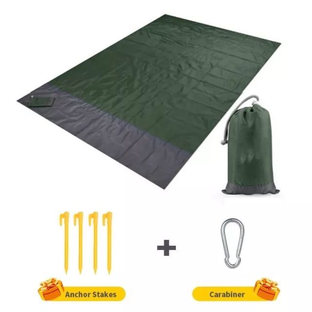 Beach Towel Blanket portable lightweight outdoor picnic mat sand free towel