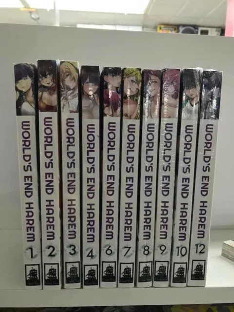 World's end harem Vol.1-12 Manga Comic Complete Lot Set Kotaro Shouno  Japanese