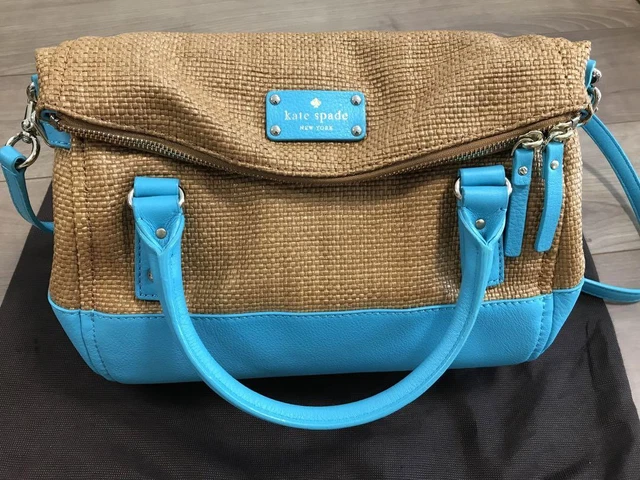 Kate spade basket bag blue 14.1 inch 23