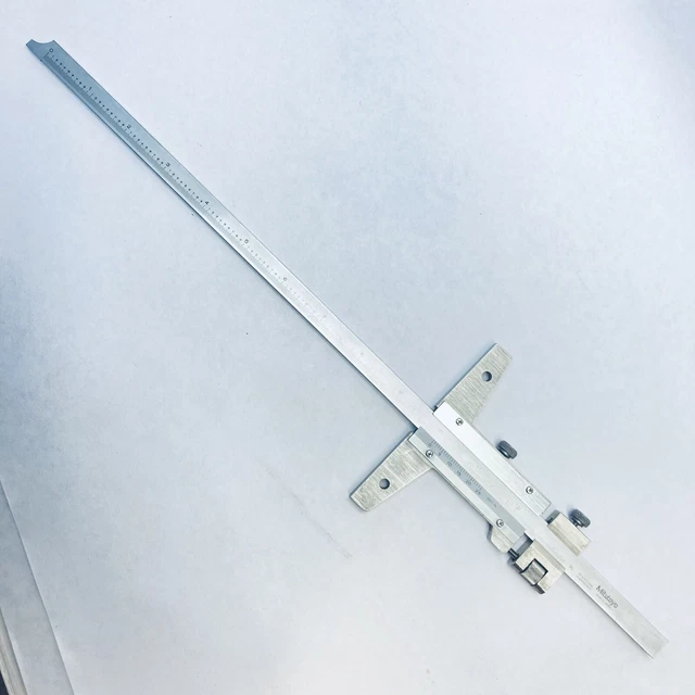 Mitutoyo 527-113 Vernier Depth Gage Gauge Caliper Type 0-12" Range