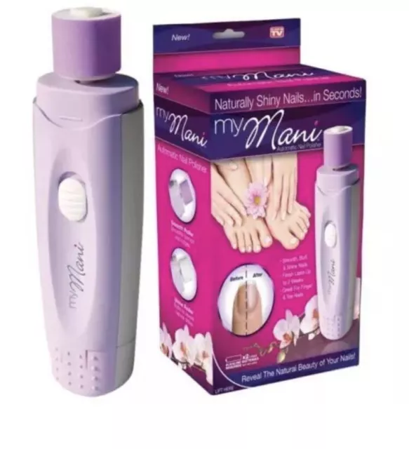 My Mani battery operated Automatic Nail Polisher - Smooth, Buff, & Shine Nails 3