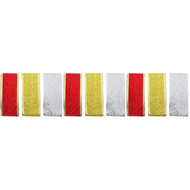 9 rollen von Weihnachten Präsentieren Band Handwerk Band
