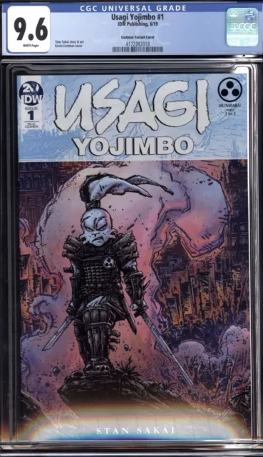 USAGI YOJIMBO #1 (2019 IDW Publishing) CGC 9.6 NM+ EASTMAN 1:50 VARIANT