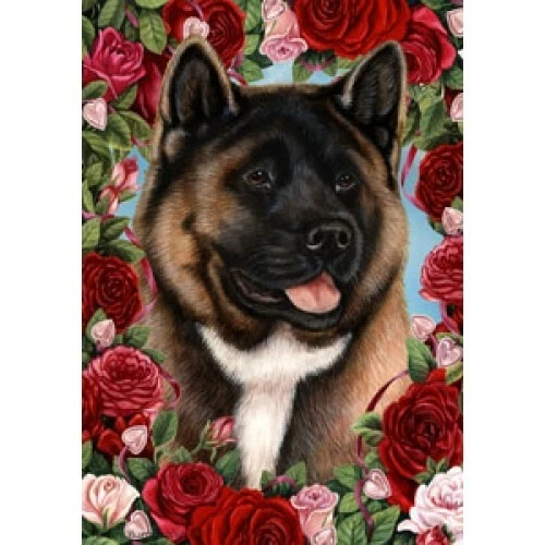 Roses Garden Flag - Akita 190981