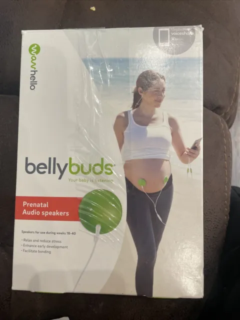 Wavhello BellyBuds, Baby-Bump Headphones, Prenatal Bellyphones Pregnancy