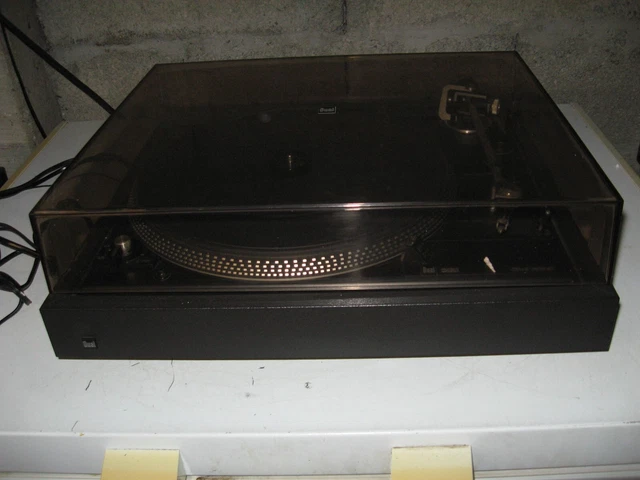 Lenco L-3810 Giradischi con azionaento diretto – Giradischi DJ – 33/45 giri/in – Pitch Control