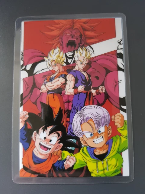 Carte Rami Cuarta 148 Dragon Ball Z - Norma Goku Gohan Vegeta - Non Gradée, état Légèrement Joué - Fabriquée Au Japon