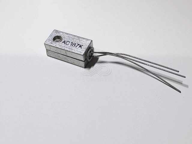 1x AC187K Germanium Transistors 1x AC187K Germanium Transistors