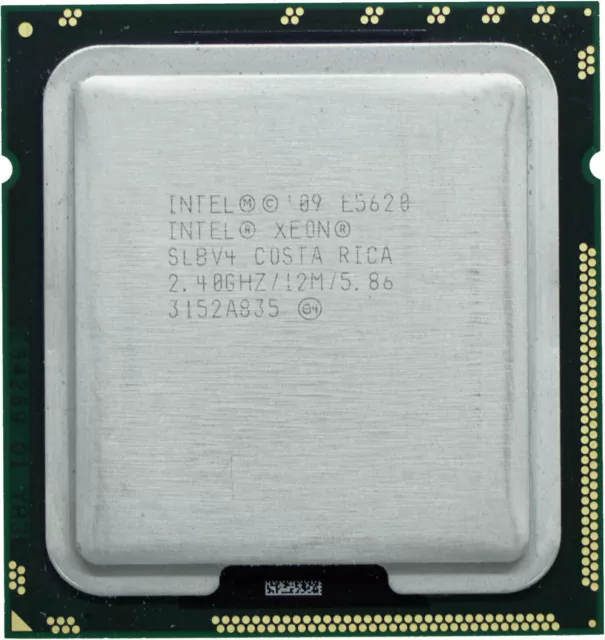 INTEL XEON E5620, 2.4GHz, 4-Cores, Cache 12MB, SLBV4, Socket 1366