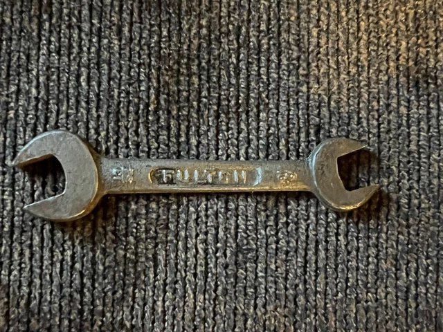 Vintage Fulton C1 13/32"x5/16" Open End  Wrench USA