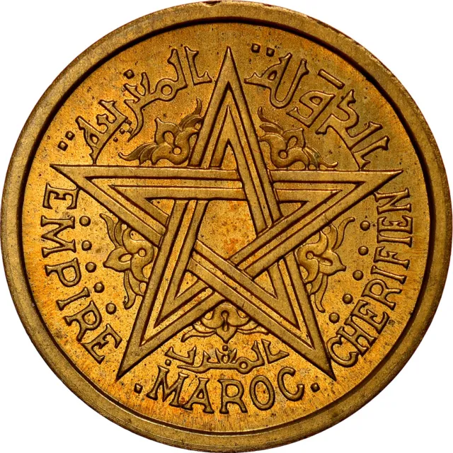 [#970379] Coin, Morocco, Mohammed V, 50 Centimes, 1942/AH1361, Paris, ESSAI, MS